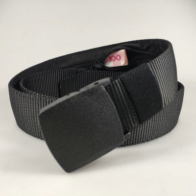 RaveSafe Belt Anti Theft 1.2M - Black - Hidden Stash - Rave Mates