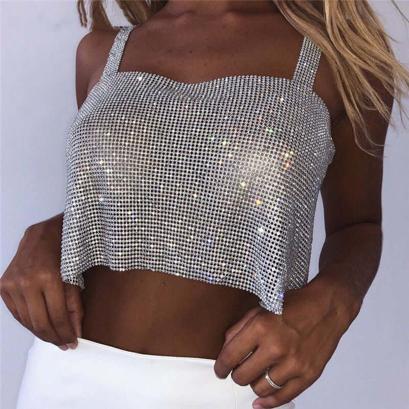 Backless Top -Crop Top -Rave Mates