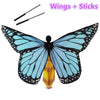 Butterfly Wings For 110-175cm Persons -Flow Arts -Rave Mates