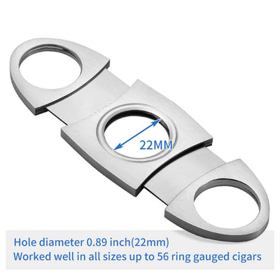 COHIBA Cigar Cutter Brand Stainless Steel -Party Room Equipment -Rave Mates