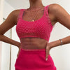 Cropped Tank Top -Rave Tops -Rave Mates