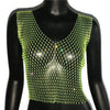 Cropped Tank Top -Rave Tops -Rave Mates