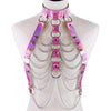 Eye-catching Shiny Rave Top Pink -Rave Top -Rave Mates