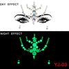 Festival Luminous Stickers for Face - Rhinestones -Rave Outfit Addons -Rave Mates