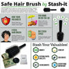 Hair Comb Secret Stash -Hidden Stash -Rave Mates