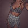 Hollow Out Cropped Bra -Whole Outfit -Rave Mates