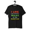 I like romantic walks <3 | Rave T-shirt -Rave T-shirts For Guys & Women's -Rave Mates