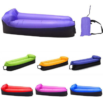 Inflatable Air Lazy Bag -Festival Camping Gear -Rave Mates