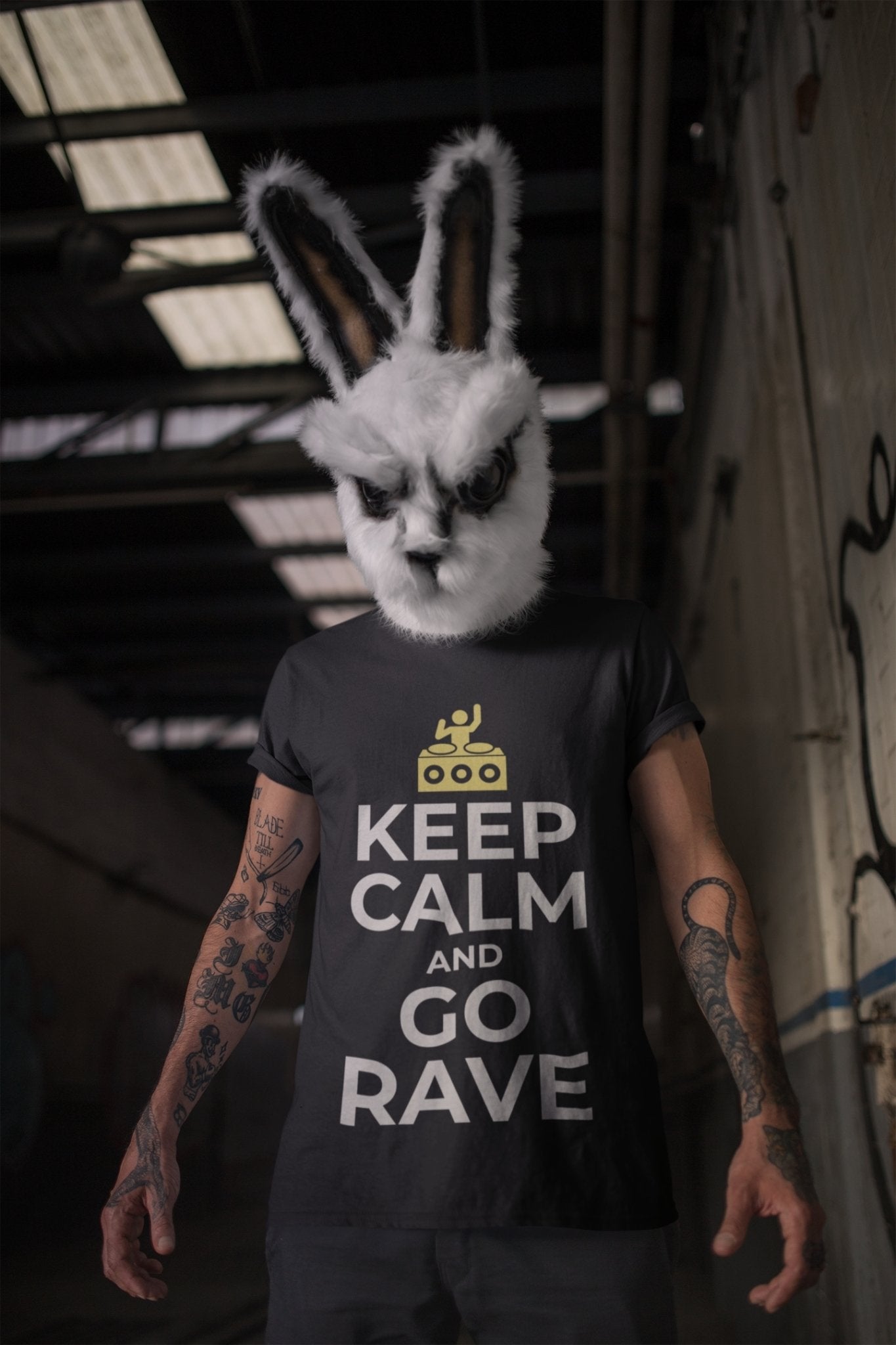 Keep Calm And? | Rave T-shirt -Rave T-shirts For Guys & Women's -Rave Mates