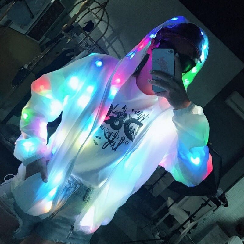 LED Lighting Coat -Mans Outfit -Rave Mates