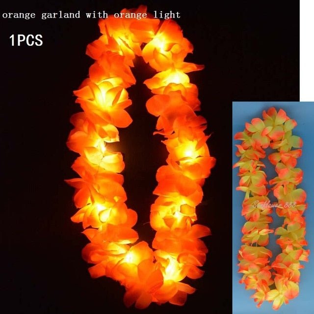 LED Hawaii Glowing Light Decoration -Description -Rave Mates