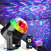 Mini Sound/Remote LED Magic Ball Light -Laser Lights -Rave Mates