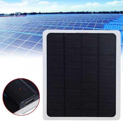 Portable Solar Panel 12V 20W -Festival Camping Gear -Rave Mates