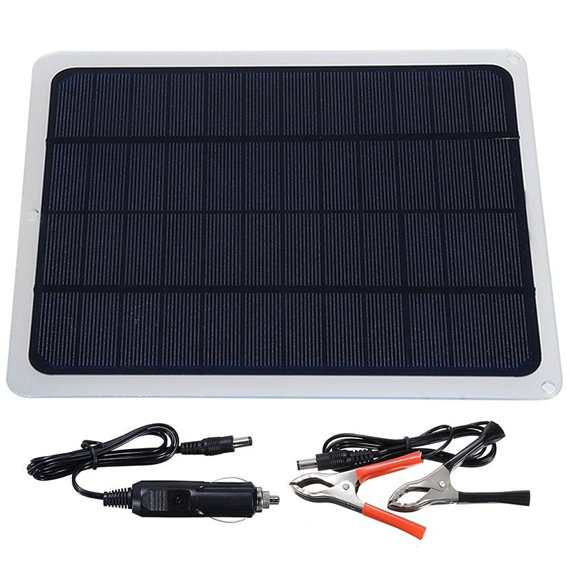 Portable Solar Panel 12V 20W -Festival Camping Gear -Rave Mates