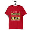 PUBLIC WARNING POST-RAVE DEPRESSION IS REAL. | Rave T-shirt -Rave T-shirts For Guys & Women's -Rave Mates