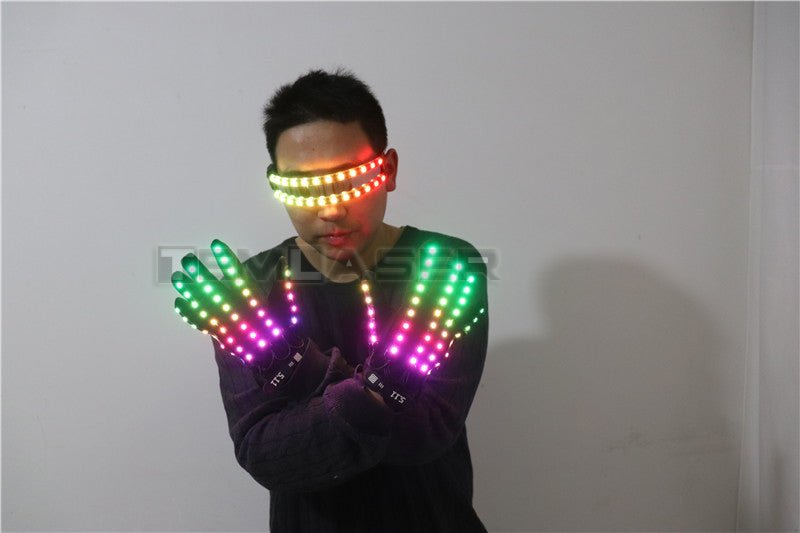 Rave Glow Gloves -Festival Rave -Rave Mates