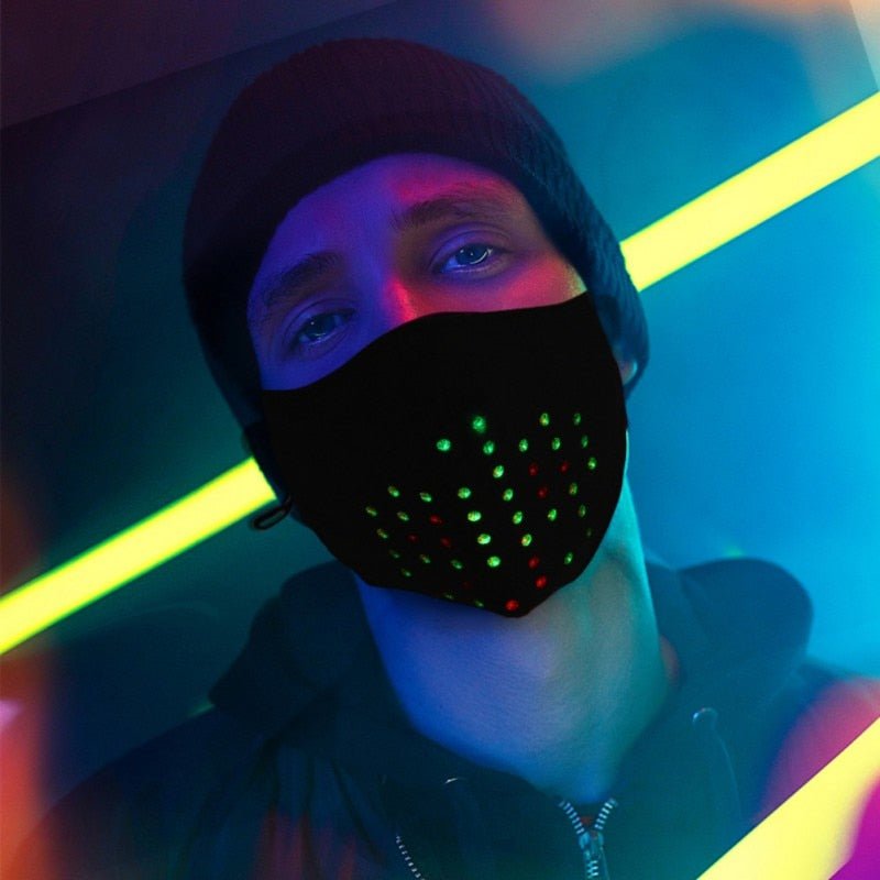 Rave Party Voice Control Mask -Rave Accessories -Rave Mates