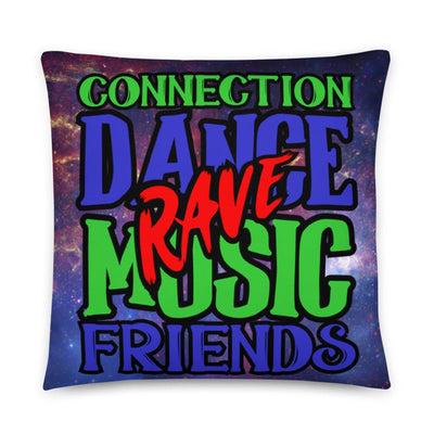 Rave Pillow weet het... En jij? Rave Pillow -Kussen -Rave Mates