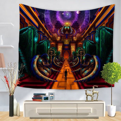 Rave Tapestry DMT Psychedelic -Tapestry -Rave Mates