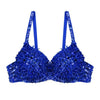 Sequins Diamond Bra Costume Top -Diamond Bra -Rave Mates