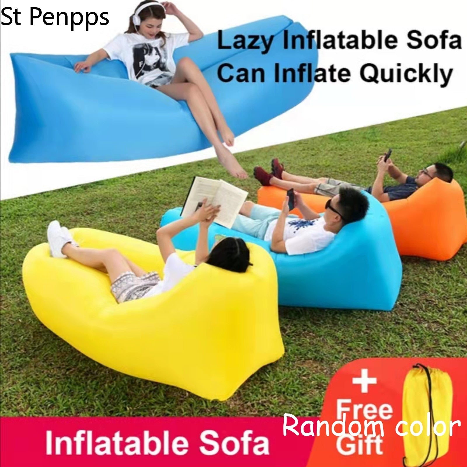 Sleeping Bag Air Bed -Festival Camping Gear -Rave Mates