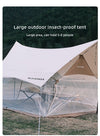 Summer canopy anti-mosquito mesh tent 5-8 people -Festival Camping Gear -Rave Mates