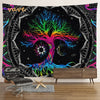 Psychedelic Tree of Life Tapestry - Festival Tapestry - Rave Mates