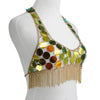 Two Piece Mirror Dots Festival Outfit -Women's Rave Outfits -Rave Mates