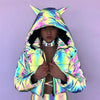 Winter Reflective Jacket -Rave Jacket -Rave Mates