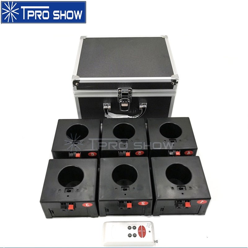 Wireless Fireworks System Cold Fire Fountain For Wedding Party -Laser Lights -Rave Mates